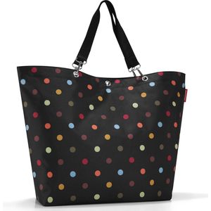 Reisenthel Shopper XL Strandtas - Shopper - Maat XL - Polyester - 35L - Dots Zwart