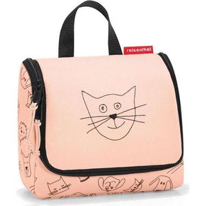 Reisenthel Toiletbag S Kids Toilettas - Kind - Maat S - 1,5L - Cats&Dogs Rose Roze