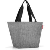 Reisenthel Shopper M Handtas Shopper - Maat M - 15L - Twist Silver Grijs