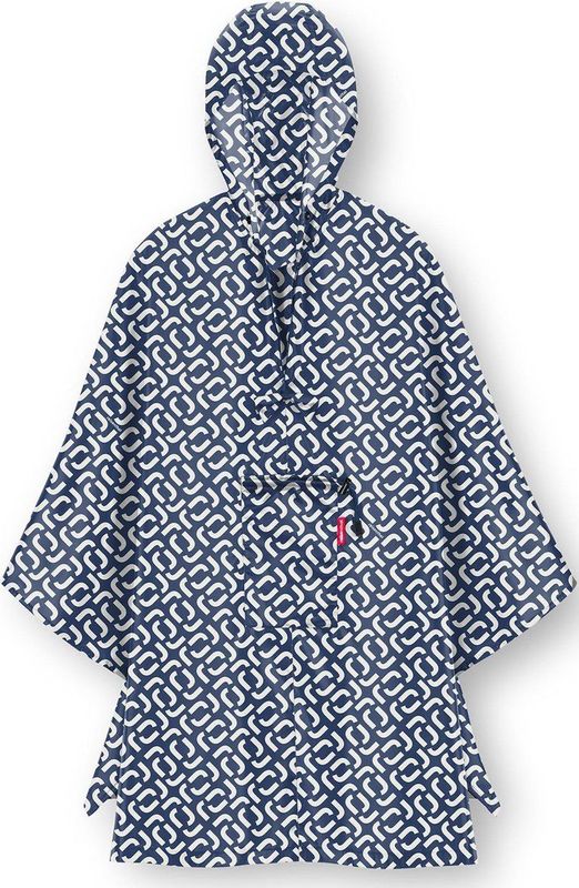 Reisenthel Mini Maxi Poncho Regenponcho - Opvouwbaar - Signature Navy Blauw