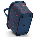 Reisenthel Carrybag Boodschappenmand - 22L - Frame Mixed Dots Red Rood