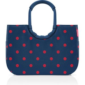 Reisenthel Loopshopper L Shopper Shopper - 25L - Frame Mixed Dots Red Rood