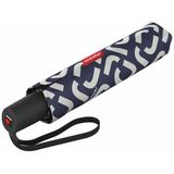 Reisenthel Umbrella Pocket Duomatic Opvouwbare Paraplu - ø 97 cm - Signature Navy Blauw