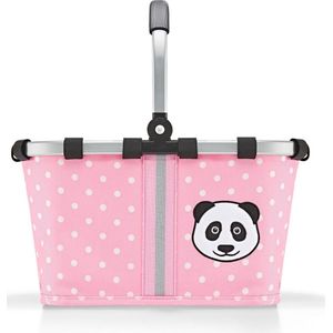 Reisenthel Carrybag XS Kids Boodschappenmand Maat XS - 5L - Panda Dots Pink Roze