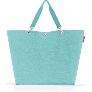 reisenthel Shopper XL Twist Ocean - Grote boodschappentas en elegante handtas in één - van waterafstotend materiaal, Twist Ocean, XL, Utility
