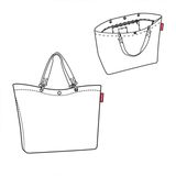 Handtaschen braun Shopper XL, VE6 43