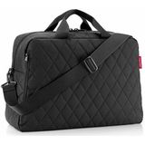 reisenthel duffelbag M - stijlvolle veelzijdige reistas - handbagage maat, Rhombus Black, Medium