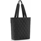 Reisenthel Classic Shopper M Schoudertas - 8L - Rhombus Black Zwart