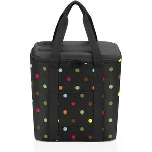 reisenthel Coolerbag XL tot XL koeltas van hoogwaardig polyesterweefsel, ideaal voor picknicks, winkelen en onderweg, kleur: gestippeld