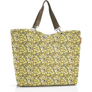 Reisenthel shopper XL viola yellow – ruime boodschappentas en elegante handtas in één, van waterafstotend materiaal, Viola Yellow, X-Large