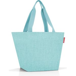 Reisenthel Shopper – ruime boodschappentas en elegante handtas in één – van waterafstotend materiaal, Twist Ocean, Medium