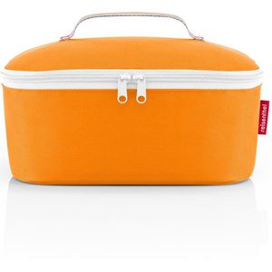 reisenthel Coolerbag M Pocket Pop Mandarijn koeltas van hoogwaardig polyesterweefsel - ideaal voor picknick, winkelen en reizen