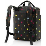 Reisenthel Allday Backpack M Rugzak - 15L - Dots Zwart