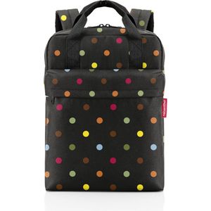 Reisenthel Allday Backpack M Rugzak - 15L - Dots Zwart