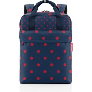 Reisenthel Allday Backpack M Rugzak - 15L - Mixed Dots Red Rood