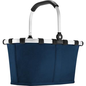 reisenthel Carrybag XS – stevige boodschappenmand XS formaat met praktische binnenzak – elegant en waterafstotend design, Donkerblauw, Eén maat, Casual