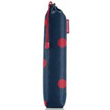 reisenthel Easyshoppingbag Boodschappentas, veelzijdig en ruim, praktisch ontwerp om op te hangen aan de winkelwagen, opvouwbaar, 30 l, mix met gestippelde patronen, Gemengde Stippen Rood, L,