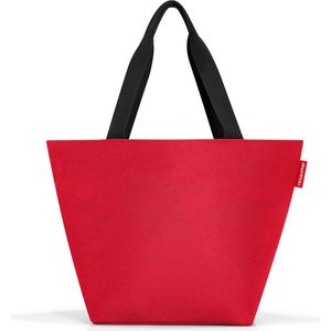 Reisenthel shopper – boodschappentas en elegante handtas in één – van waterafstotend materiaal, Rood, Eén maat, Sport