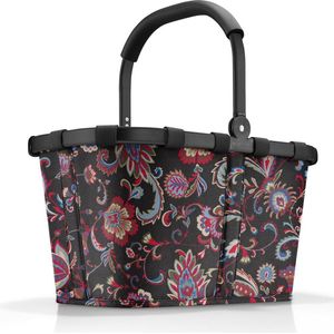 Reisenthel Carrybag Boodschappenmand - 22L - Paisley Zwart Frame