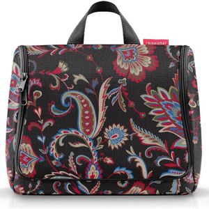 Reisenthel Toiletbag XL Toilettas Ophangen - 4L - Paisley Zwart