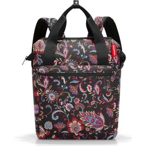 reisenthel Allrounder R JR, rugzaktas, paisly black, 31 x 39 x 17 cm, Reistas