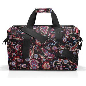 reisenthel Allrounder L Paisley Black - veelzijdige dokterstas voor reizen, voor werk of vrije tijd - met functioneel, stijlvol design