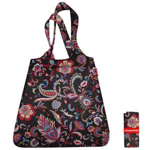 Reisenthel Mini Maxi Shopper Shopper - Opvouwbaar - 15L - Paisley Zwart