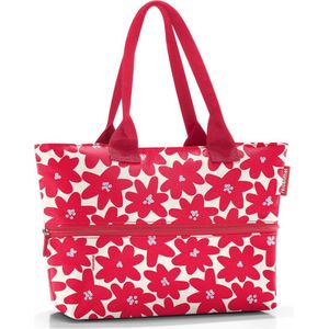 reisenthel Shopper E1 Handbagage, uniseks, Daisy Red, Retro