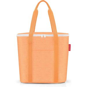 reisenthel Thermoshopper Twist Apricot – koeltas voor winkelen of picknick met 2 draagriemen – van waterafstotend materiaal