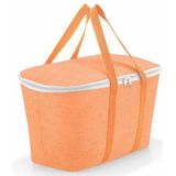 reisenthel Coolerbag Twist Apricot Koeltas met bovenmateriaal van gerecyclede PET-flessen, ideaal voor picknicks