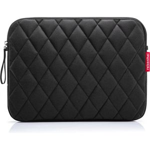 reisenthel Notebook Sleeve - compacte en stijlvolle beschermhoes voor laptops, Rhombus zwart, classic, Notebook Bag