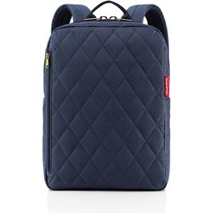 Reisenthel Classic Backpack Rugzak - 13L - Rhombus Midnight Gold Blauw