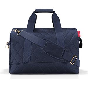 Reisenthel Allrounder L Reistas Sporttas - 30L - Rhombus Midnight Gold Blauw