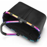 Reisenthel Carrybag Boodschappenmand - 22L - Frame Rainbow Zwart