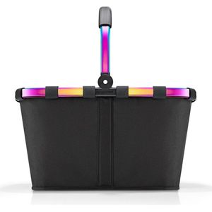 Reisenthel Carrybag Boodschappenmand - 22L - Frame Rainbow Zwart