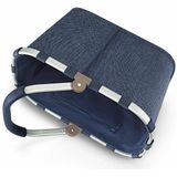 Reisenthel Carrybag Boodschappenmand - 22L - Herringbone Donkerblauw