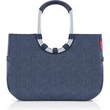 Reisenthel Loopshopper L Shopper Shopper - 25L - Herringbone Donkerblauw