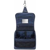Reisenthel Toiletbag XL Toilettas Ophangen - 4L - Herringbone Donkerblauw