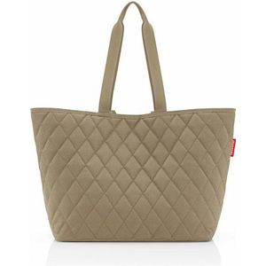 Reisenthel Classic Shoper XL Schoudertas - 26L - Rhombus Olive Groen