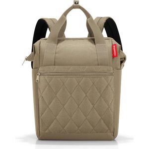 Reisenthel Allrounder R Schouder/ Rugtas - 12L - Rhombus Olive Groen