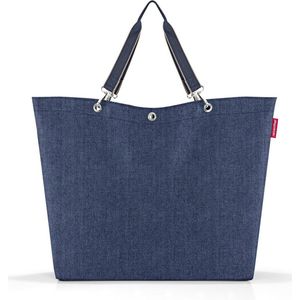 reisenthel Shopper Tas Xl 68 cm herringbone dark blue