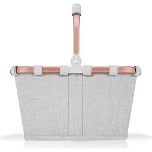reisenthel Carrybag XS – stevige boodschappenmand XS formaat met praktische binnenzak – elegant en waterafstotend design, Twist Sky Rose, XS