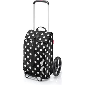 reisenthel Citycruiser Dots White – praktische boodschappentas met meerdere grote vakken, als trolley te gebruiken