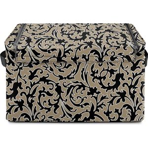 Reisenthel Storagebox L Opbergbox - 58L - Baroque Marble Zwart