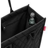 reisenthel® Einkaufstasche daily shopper rhombus Kunststoff schwarz DN 7059