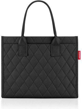 reisenthel® Einkaufstasche daily shopper rhombus Kunststoff schwarz DN 7059
