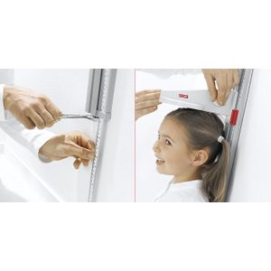 Seca - 222 - Telescopische Meetlat - Mechanisch - Wit - Wandmontage