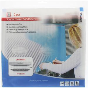 Scanpart 1530050002 l001 universele set afzuigkapfilters 47x57cm