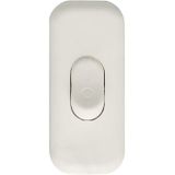 Scanpart snoerschakelaar - Wit - 2 polig - 2 x 0.75 mm