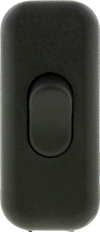 Scanpart snoerschakelaar - Zwart - 2 polig - 2 x 0.75 mm